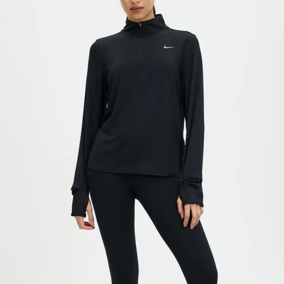 ❤️ Nike Dri-FIT Women's 1/4-Zip Long Sleeve Top Size Small