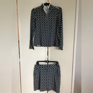 ⛳️ NVO Sport Golf 2 pc outfit skort   shirt EUC