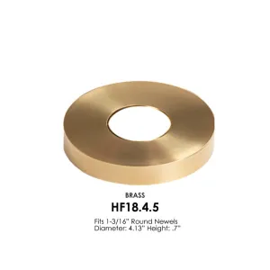 18.4.5 - Brass Newel Flange Cover for Soho Newel