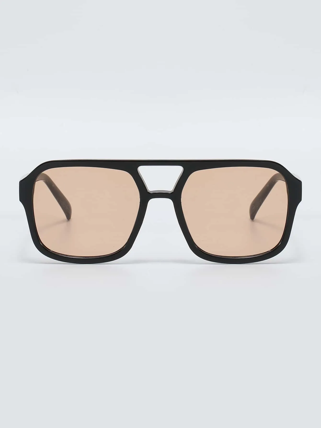 1PC Geometric Frame Sunglasses