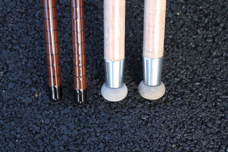 2 x Modern Made Old School Glass Carp Fishing Rods. Brand New. Limited Edition.