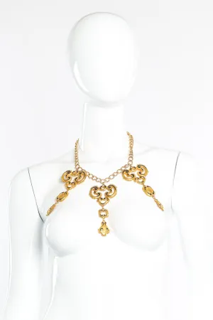 3 Baroque Pendant Necklace