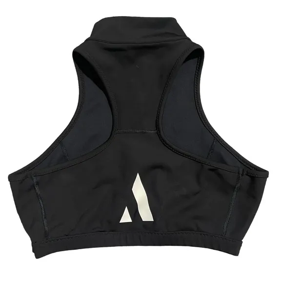 AARMY Black Cut Away Front Zipper Closure Bra Size M