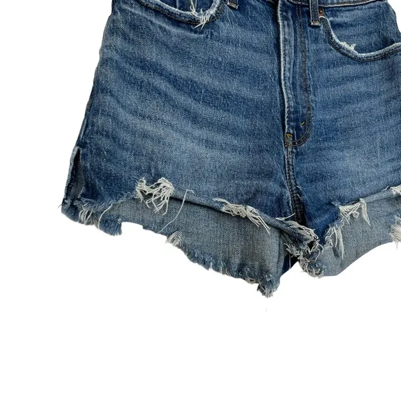 Abercrombie &amp; Fitch Curve Love High Rise Mom Shorts