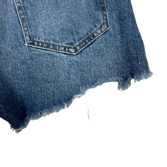 Abercrombie &amp; Fitch Curve Love High Rise Mom Shorts