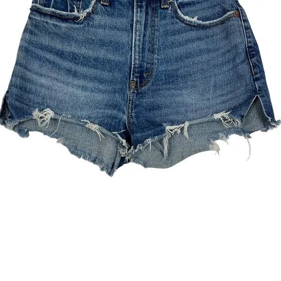 Abercrombie &amp; Fitch Curve Love High Rise Mom Shorts
