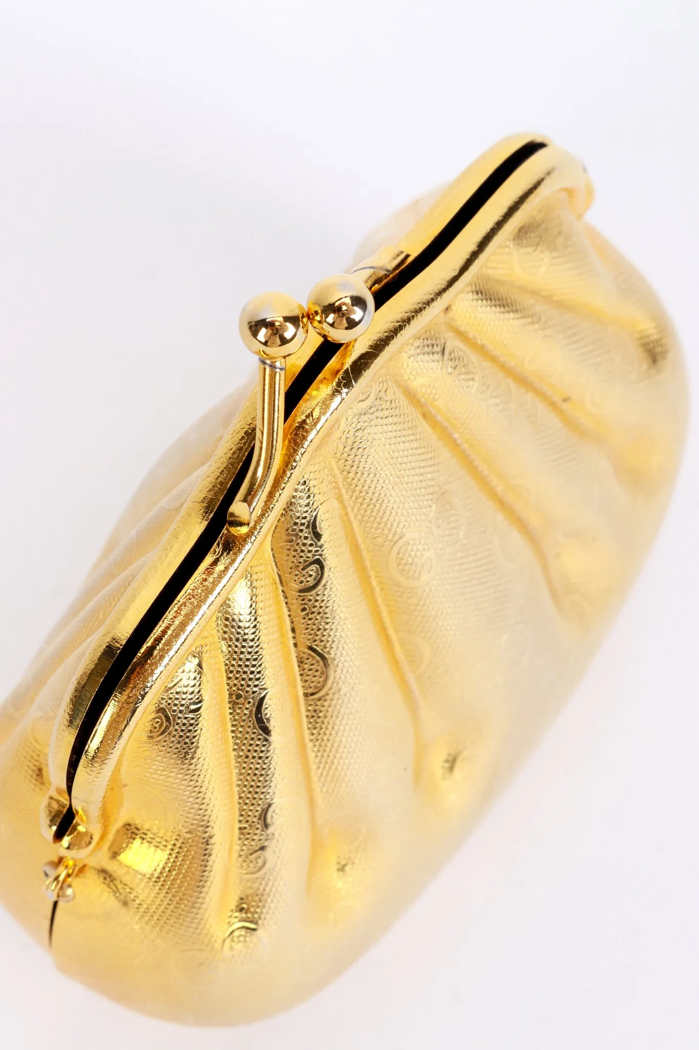 Accessory Collection Metal Shell Minaudière Mini Bag