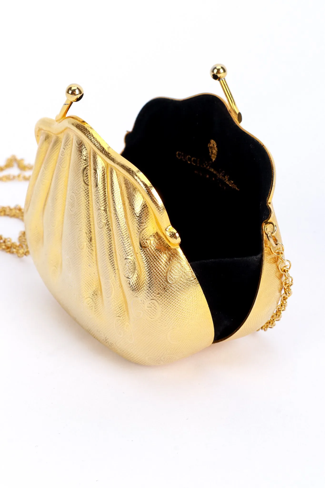 Accessory Collection Metal Shell Minaudière Mini Bag