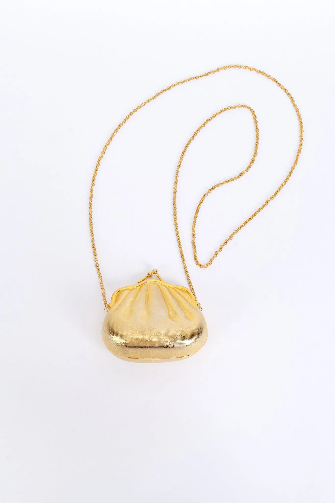 Accessory Collection Metal Shell Minaudière Mini Bag