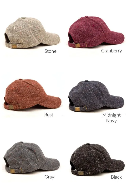 Aili's Corner Fall Tweed Ball Cap