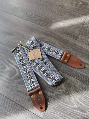 AIR Norwegian Wood Premium handcrafted Boutique Guitar Straps made in the UK.
