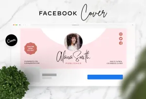 Alana Facebook Cover Canva Template