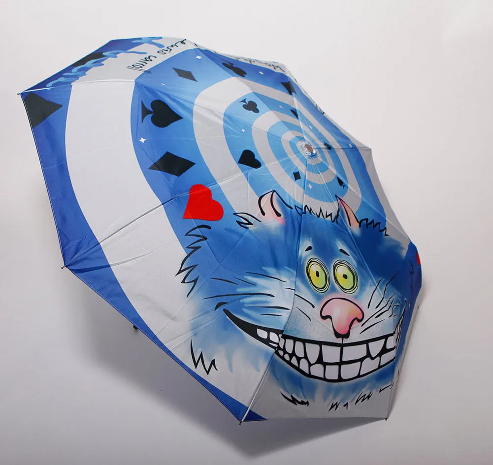 Alice in Wonderland Book Umbrella
