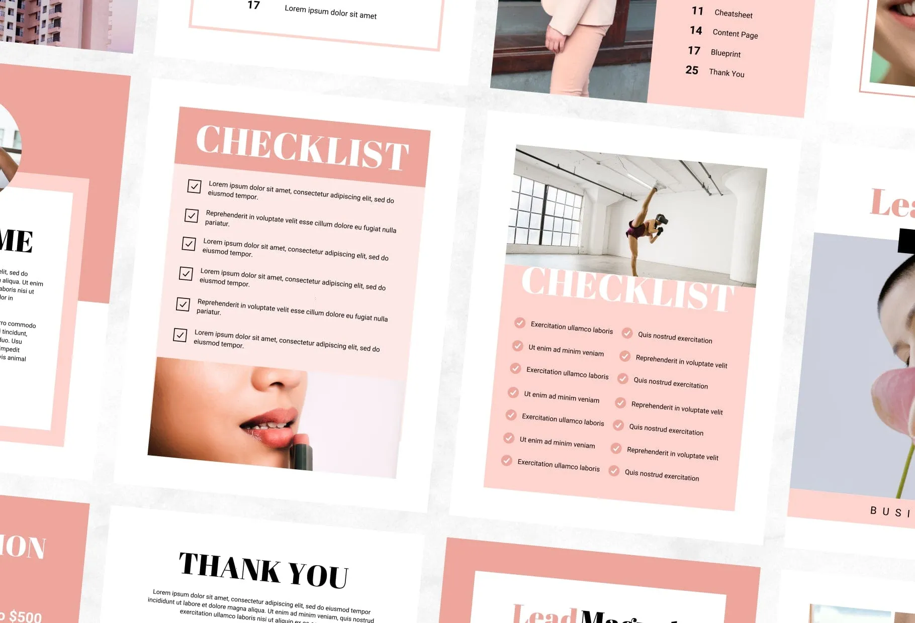 Amelia Lead Magnet Editable Canva Template