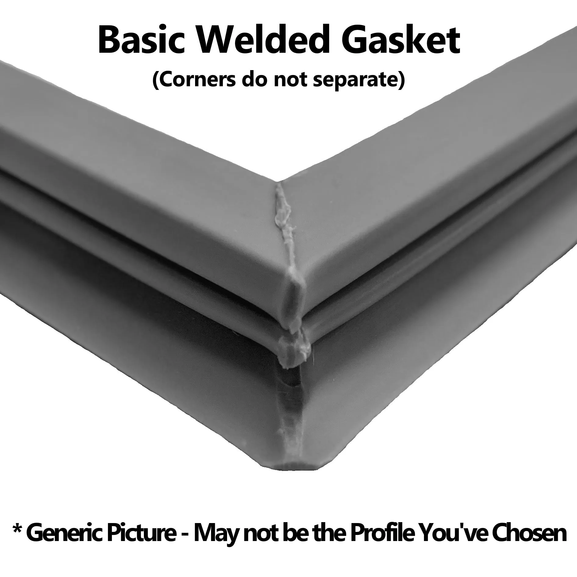 American Panel Welded Gasket (36-1/2" x 77-1/2") - Part #9A-1040 - Profile 029