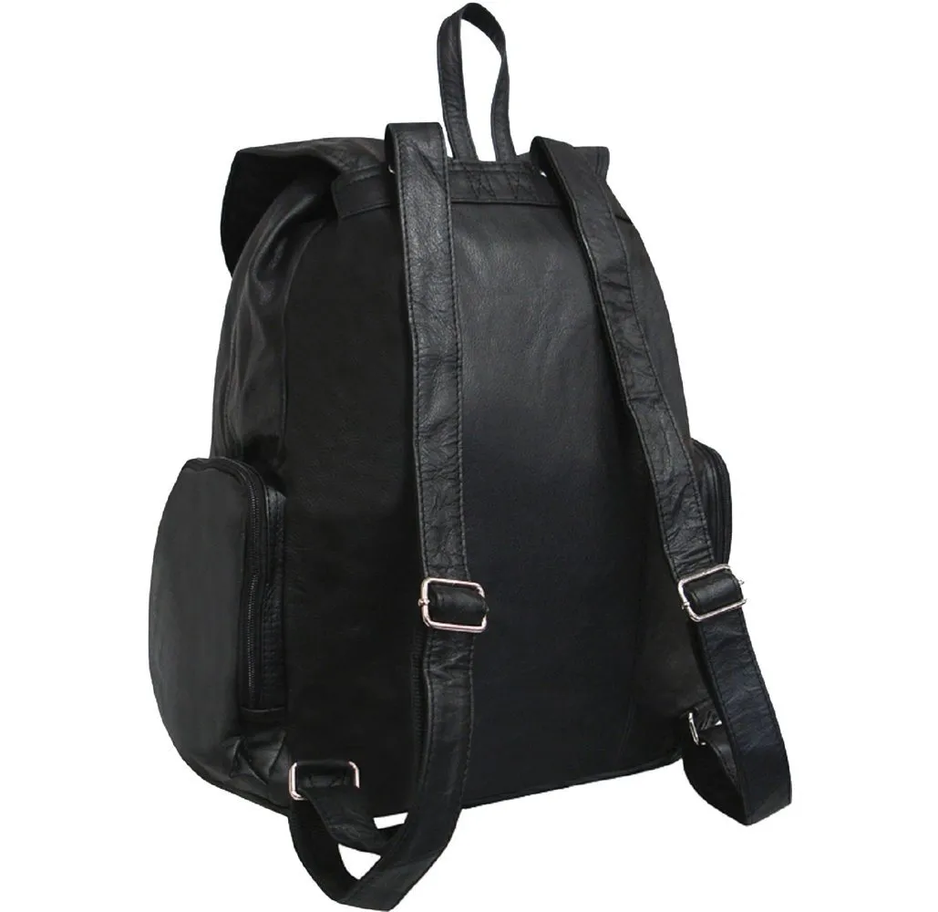 Amerileather Jumbo Leather Backpack