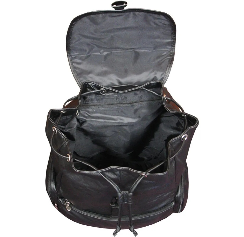 Amerileather Jumbo Leather Backpack