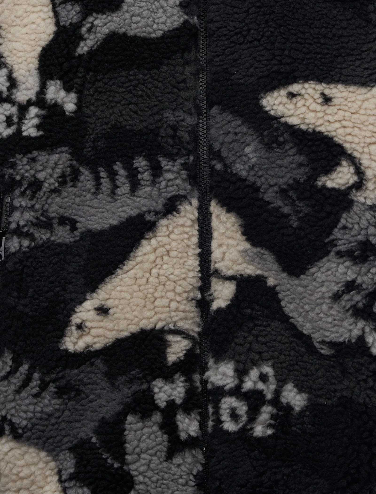 ANIMAL FLEECE JACKET