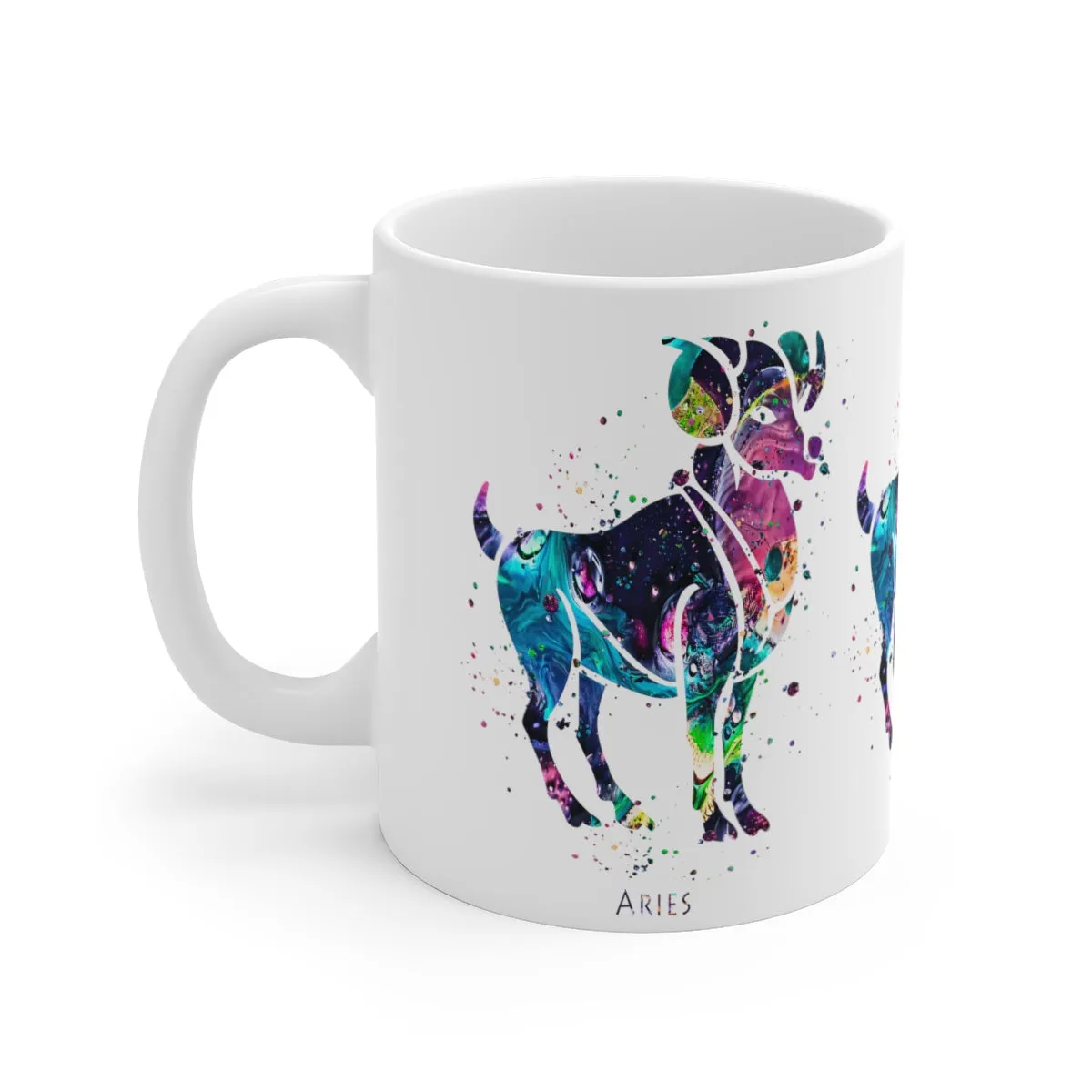 Aries Zodiac Sign Mug - 11 oz, 15 oz