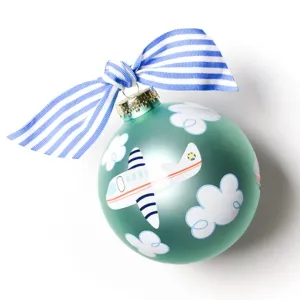 Around the World Plane Ornament