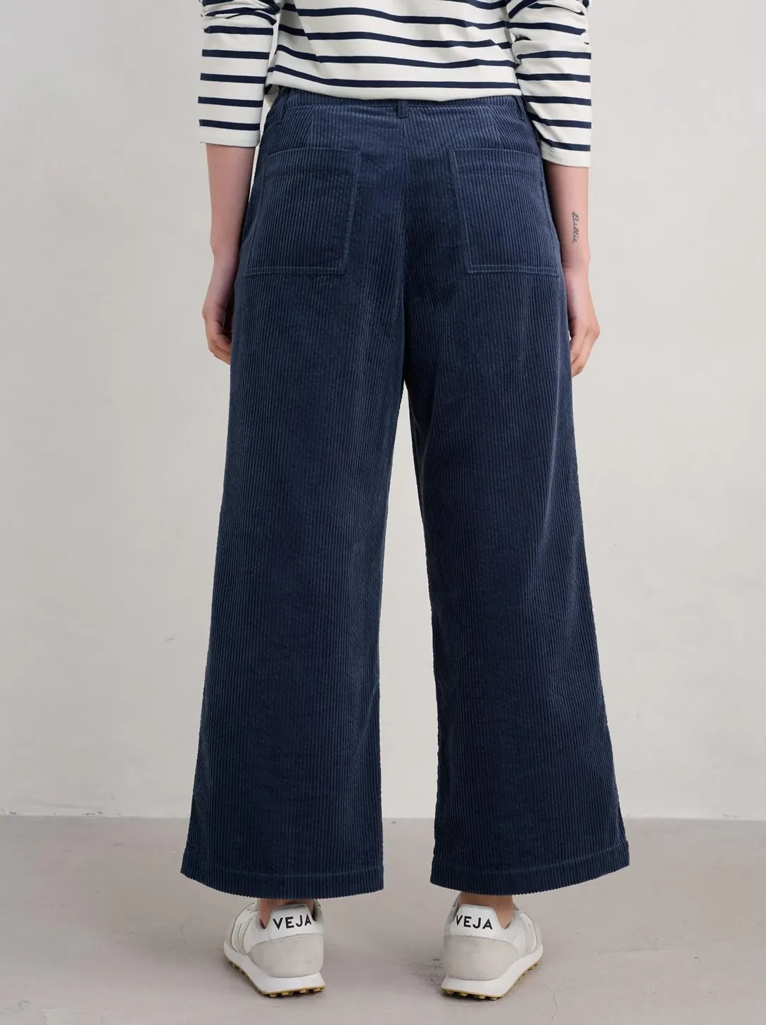 ASPHODEL TROUSERS - MARITIME