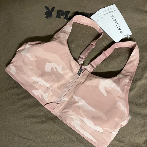 Athleta Empower II Train  Printed Bra A-C NWT Size S