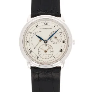 Audemars Piguet Platinum Dual Time Ref 25685