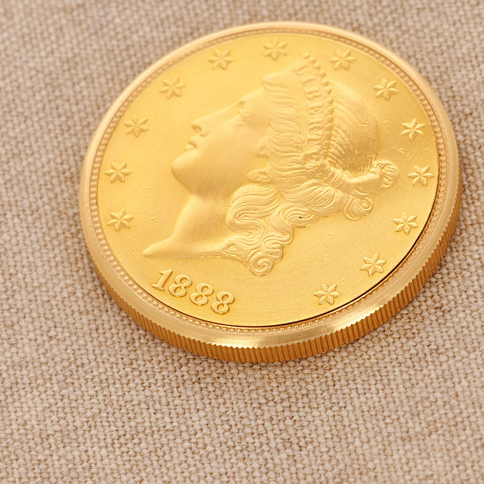 Audemars Piguet Yellow Gold Coin Watch