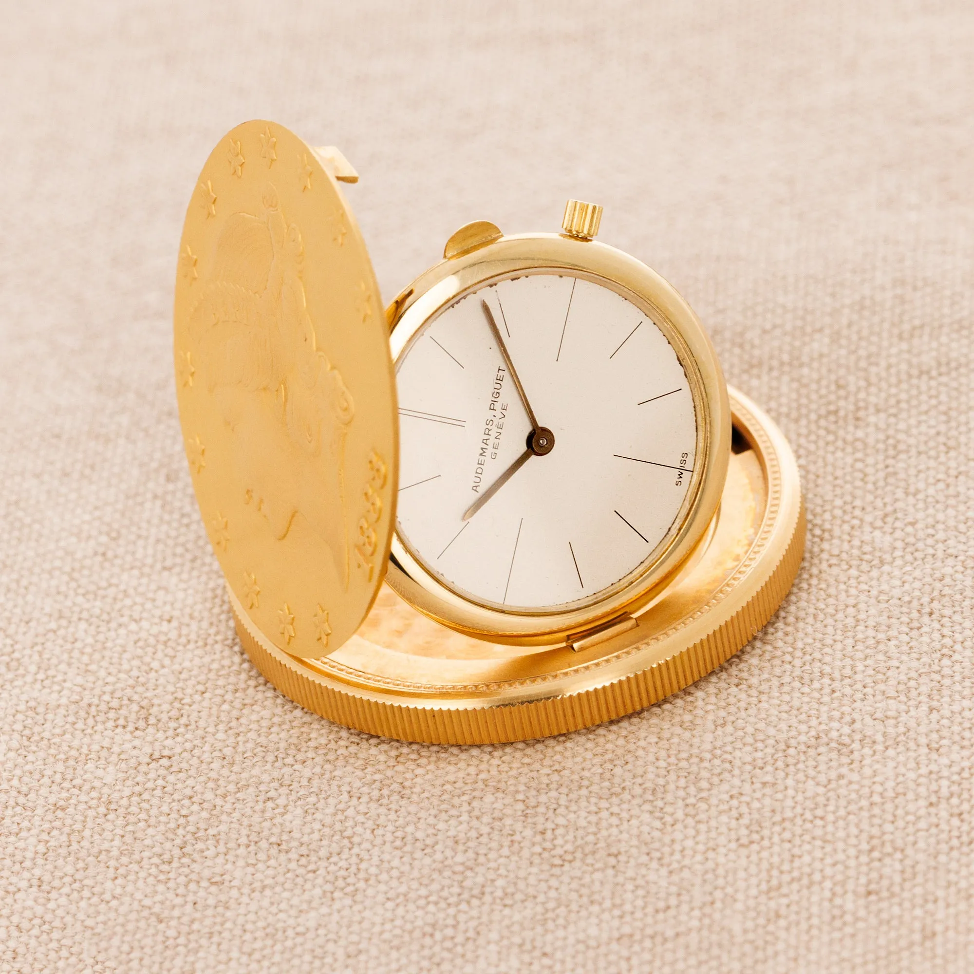 Audemars Piguet Yellow Gold Coin Watch