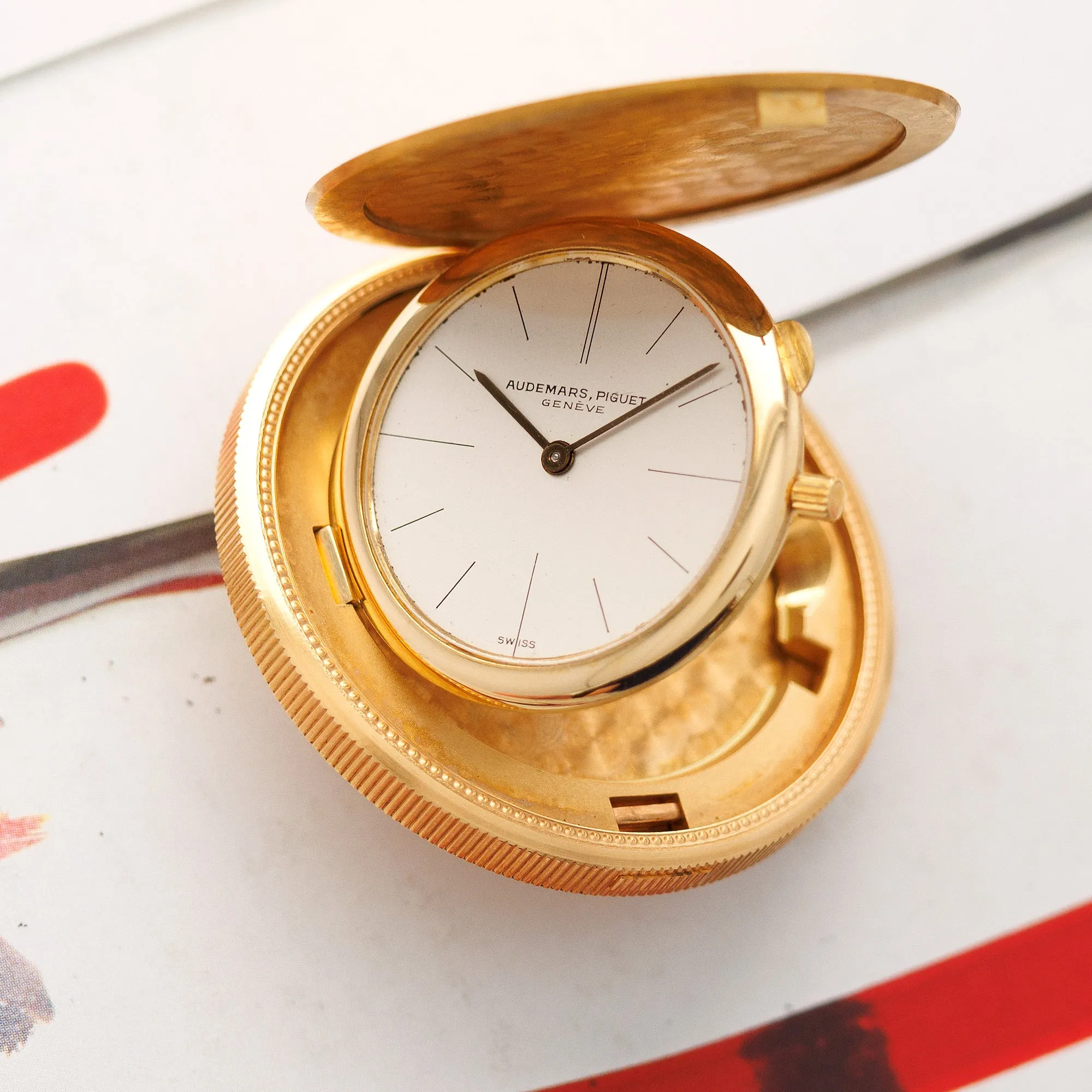 Audemars Piguet Yellow Gold Coin Watch