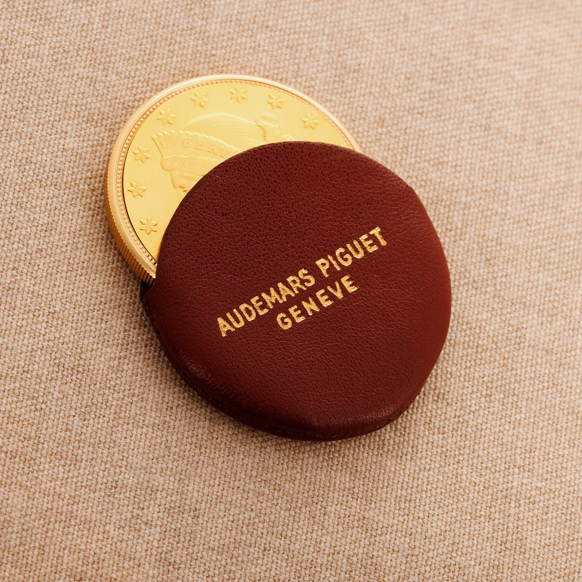 Audemars Piguet Yellow Gold Coin Watch