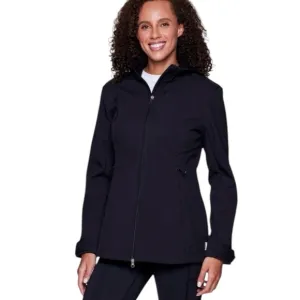 Avalanche  Midweight Soft Shell Fleece Lined Jacket With Hood And Pockets NEW L
