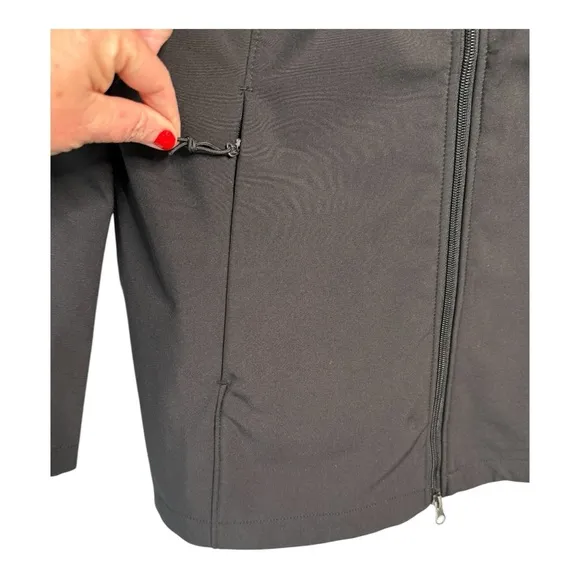 Avalanche  Midweight Soft Shell Fleece Lined Jacket With Hood And Pockets NEW L