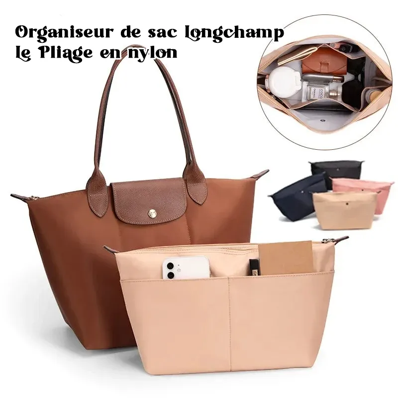 BaginBag | Handbag Organizer For Longchamp Le Pliage bag | Designer Purse Insert  | Bag Liner | Bag Insert Organizer | Longchamp Le Pliage Organizer | Bag Organizer | Luxury bag |  Bag protector | Longchamp Le Pliage Insert