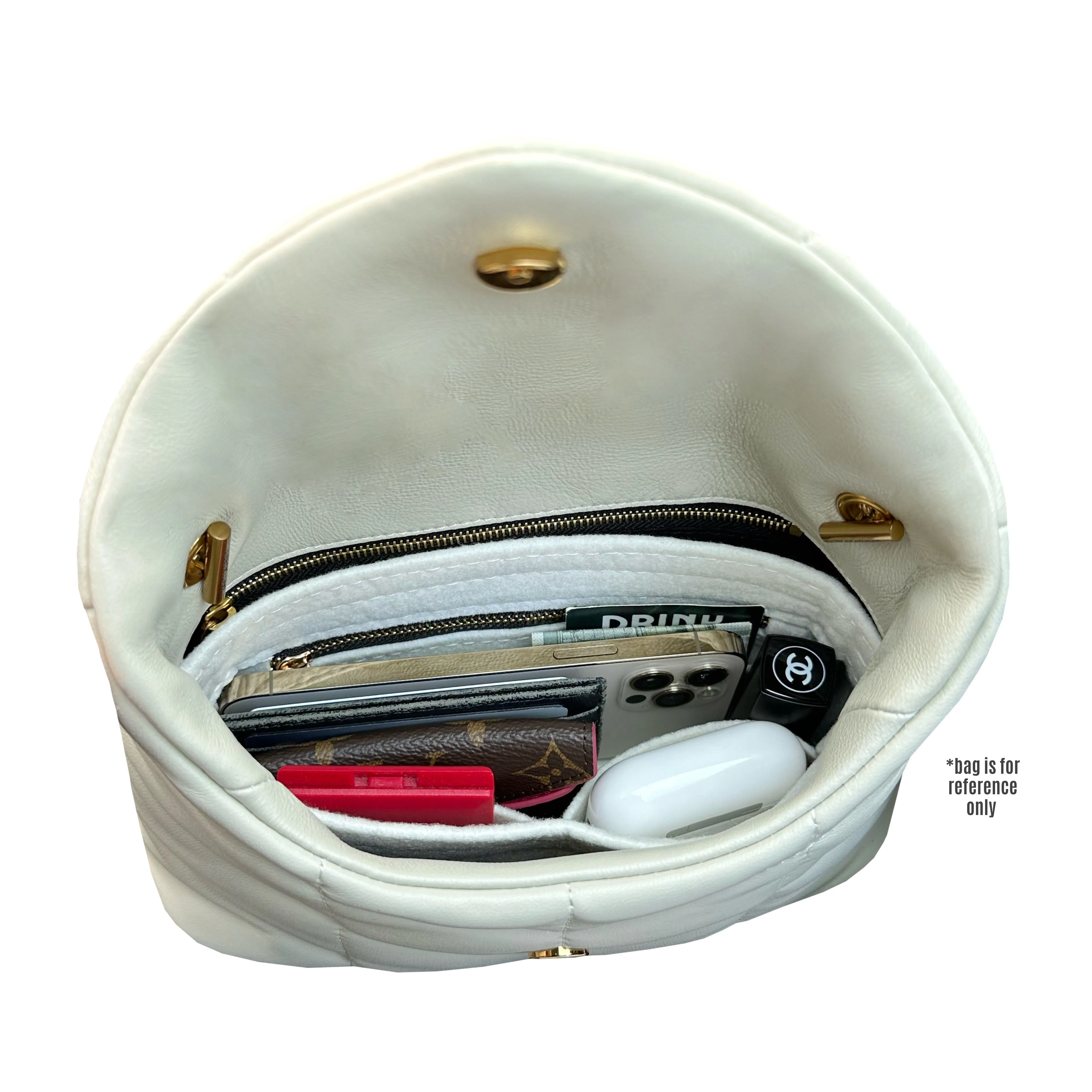 BaginBag | Handbag Organizer For YSL LouLou Puffer Shoulder Bag | Designer Purse Insert  | Bag Liner | Bag Insert Organizer | YSL Organizer | Bag Organizer | Luxury bag |  Bag protector | YSL Insert |