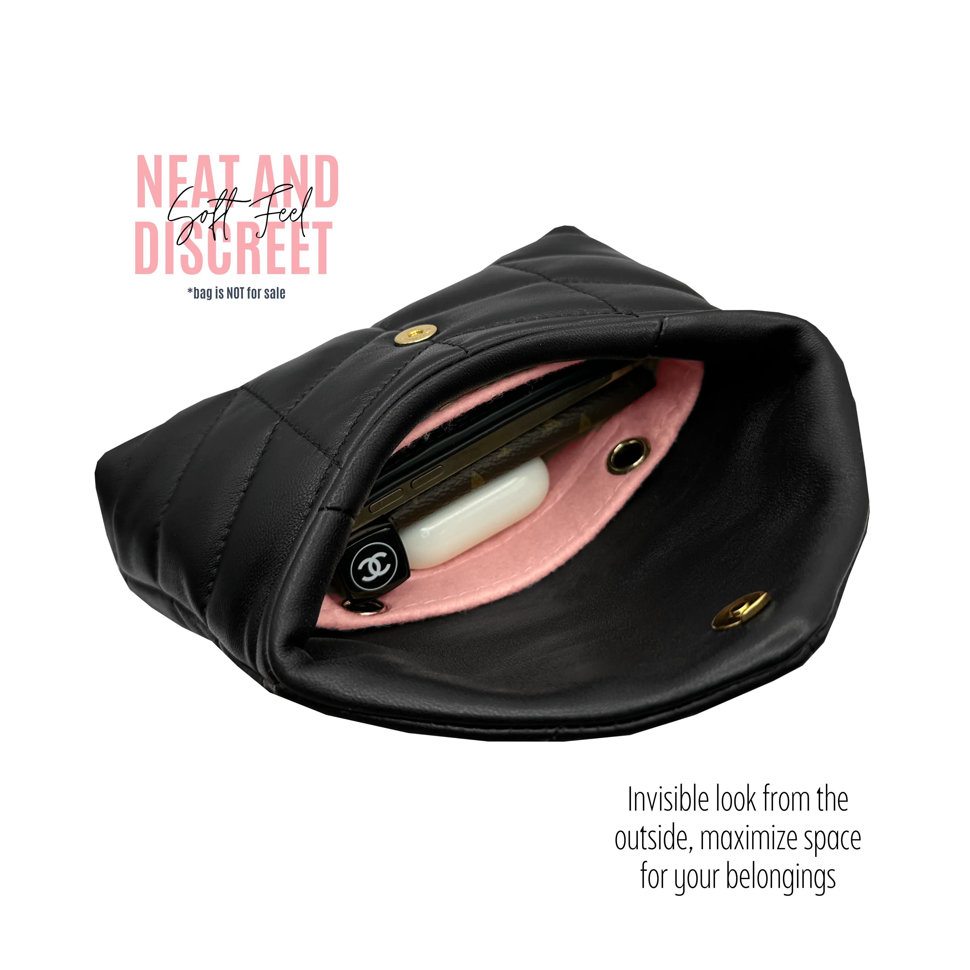 BaginBag | Handbag Organizer For YSL LouLou Puffer Small Pouch Bag | Designer Purse Insert  | Bag Liner | Bag Insert Organizer | YSL Organizer | Bag Organizer | Luxury bag |  Bag protector | YSL Insert |