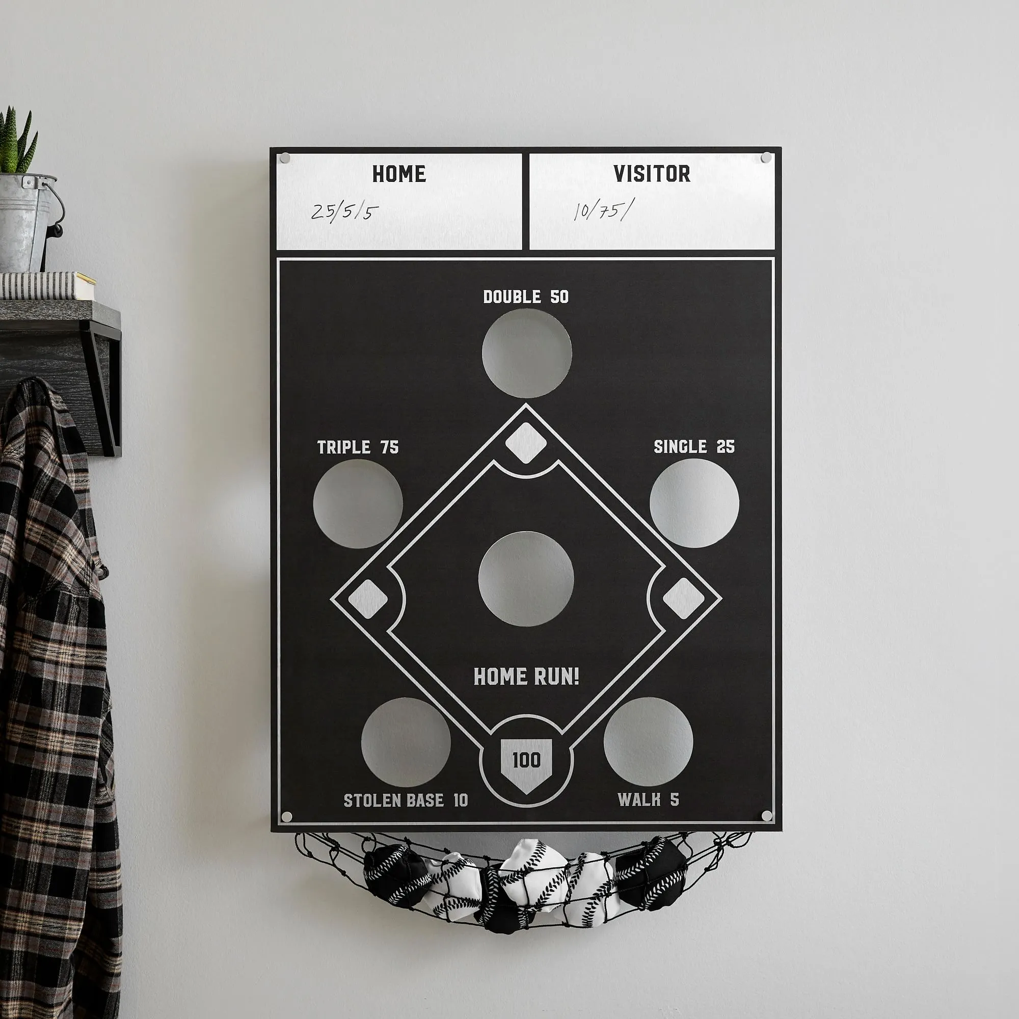 Baseball Beanbag Toss Game
