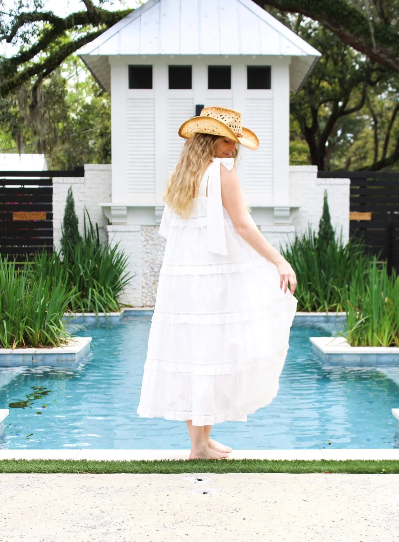 Beachy Straw Cowgirl Hat