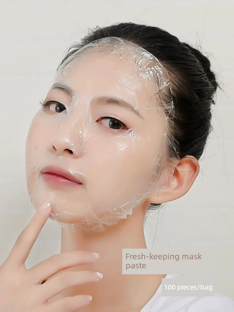 Beauty Salon Plastic Spa Tools Transparent Mask