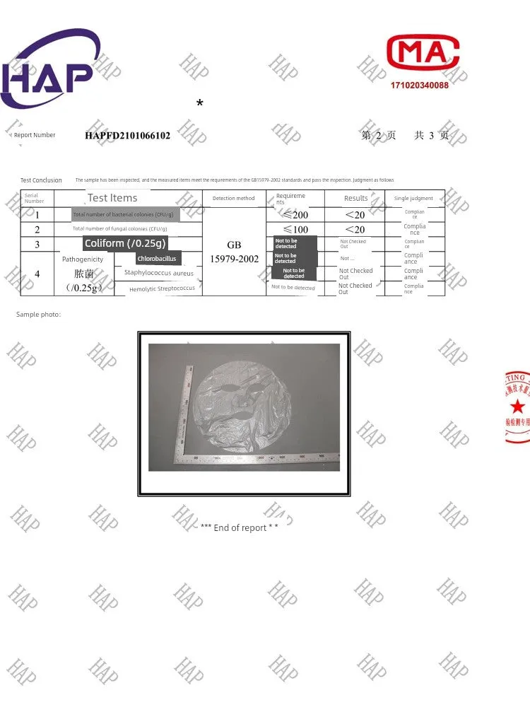 Beauty Salon Plastic Spa Tools Transparent Mask