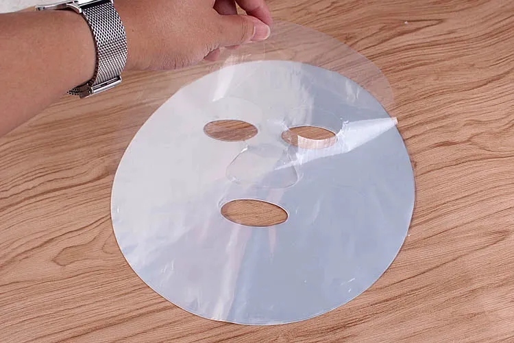 Beauty Salon Plastic Spa Tools Transparent Mask