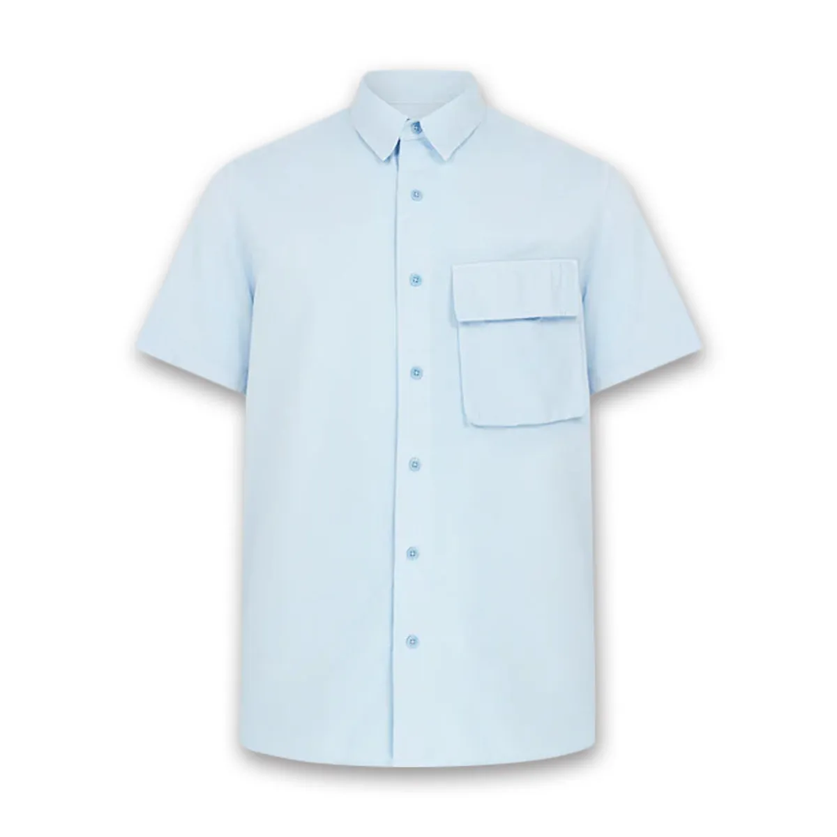 Belstaff - Scale SS Shirt in Sky Blue