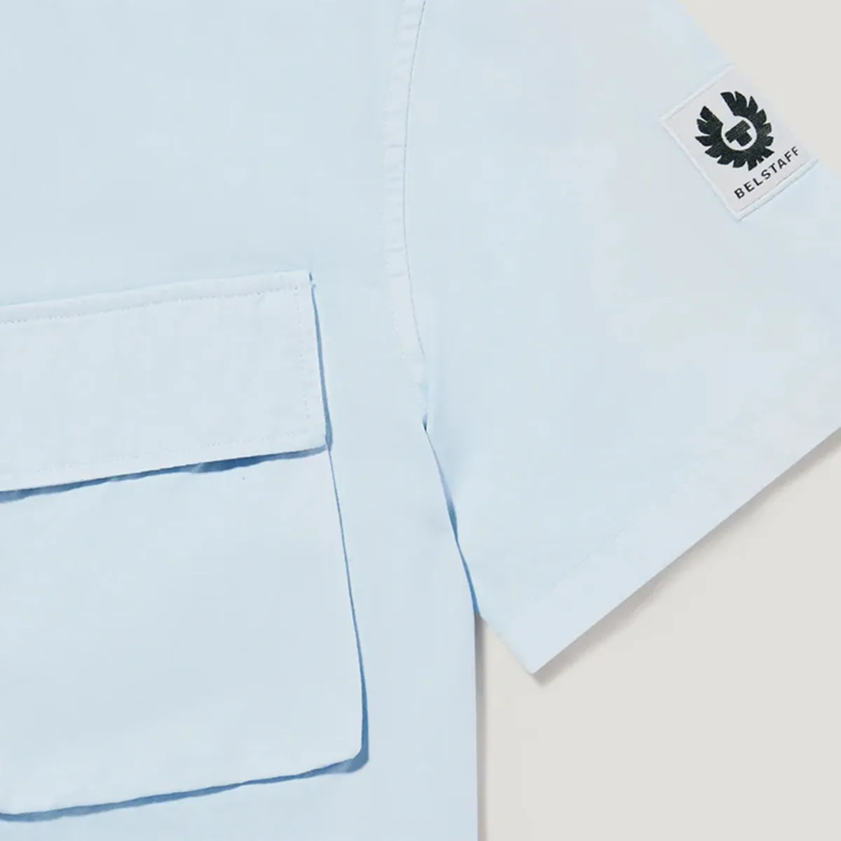 Belstaff - Scale SS Shirt in Sky Blue