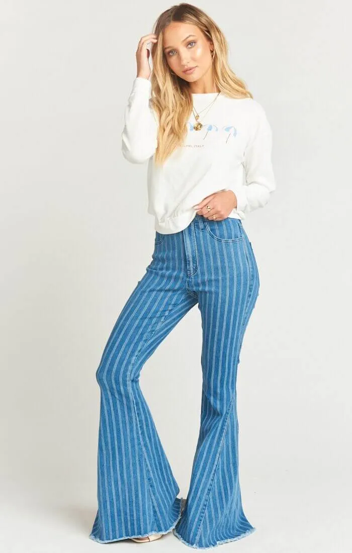 Berkeley Zip Up Bells Fountain Stripe