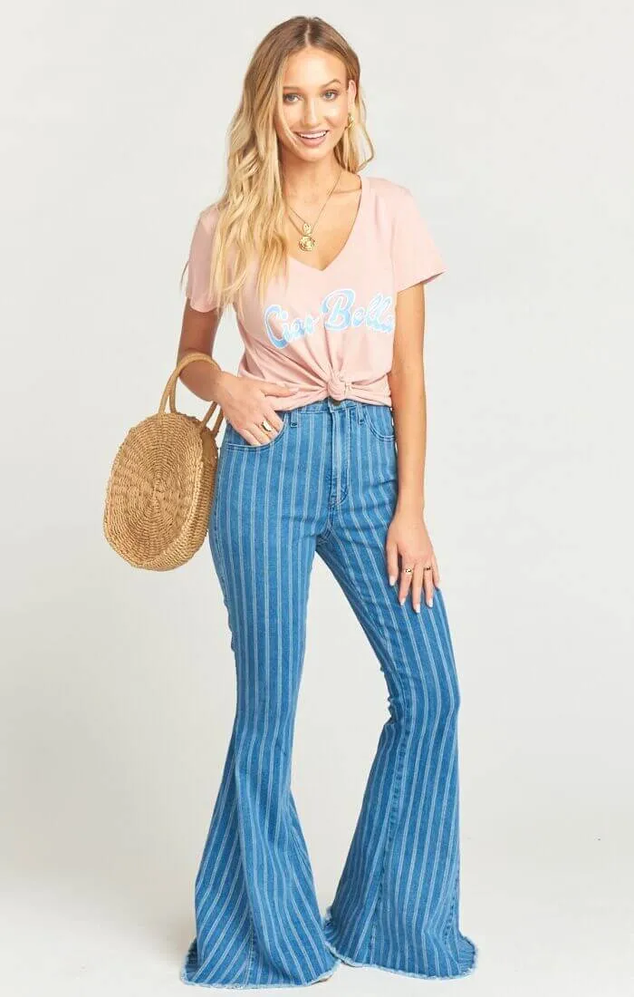 Berkeley Zip Up Bells Fountain Stripe