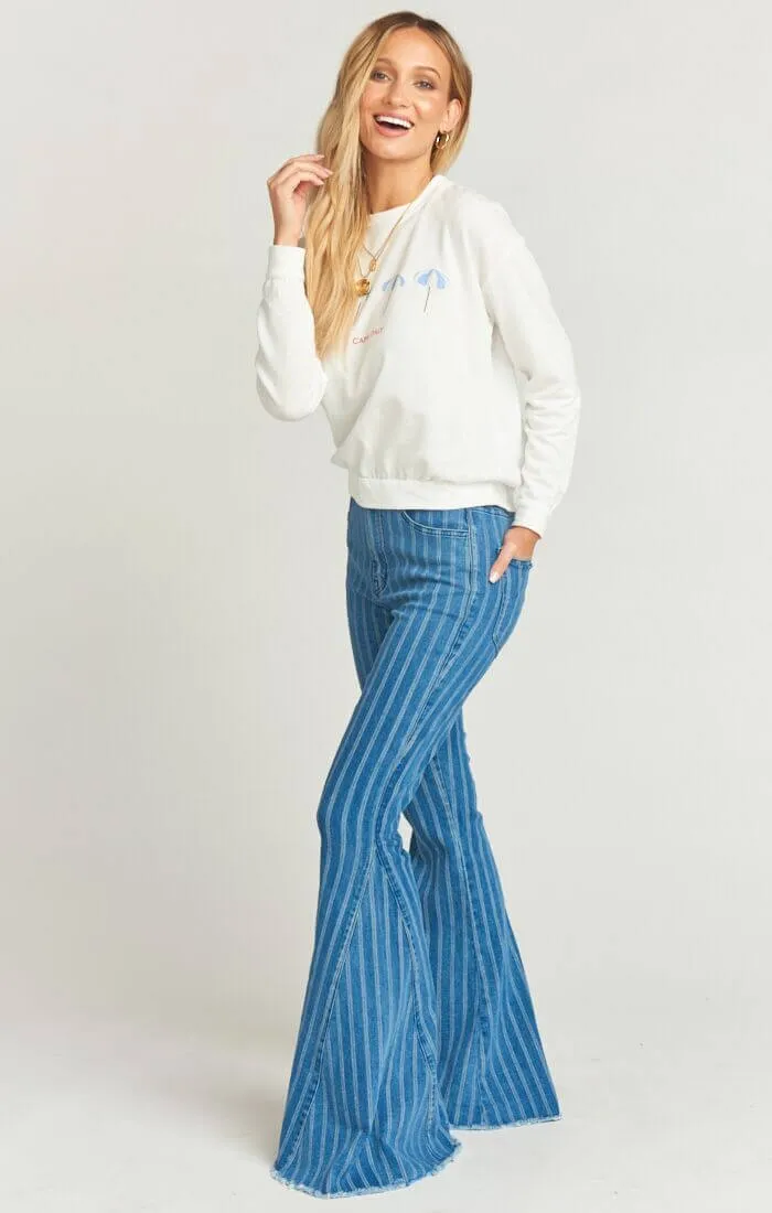 Berkeley Zip Up Bells Fountain Stripe