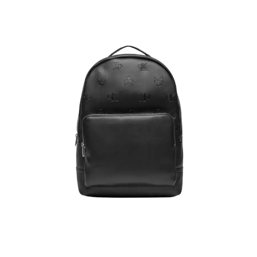 Black Leather Backpack