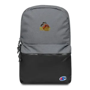 Black Women Lives Matter Embroidered Champion Backpack