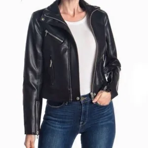 BLANK NYC Faux Leather Moto Jacket!