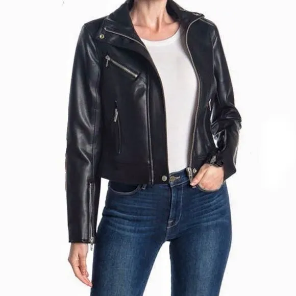 BLANK NYC Faux Leather Moto Jacket!